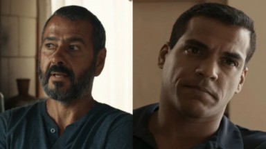 Marcos Palmeiras como José Inocêncio e Marcello Melo Jr. como José Bento em Renascer 