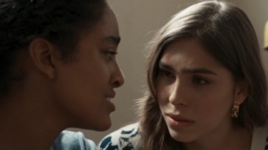 Teca é interpretada por Lívia Silva e Buba atua como Gabriela Medeiros na novela Renascer 