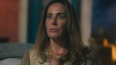 Gloria Pires como Irene na novela Terra e Paixão, em exibição na Globo 
