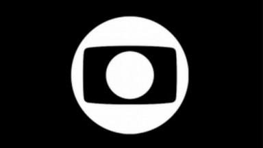 Logo da Globo com fundo preto 