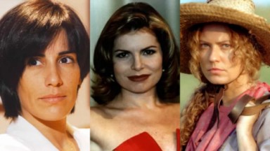 Glória Pires, Débora Bloch e Patricia Pillar: melhores atrizes da TV em 1996, segundo o Troféu Imprensa 