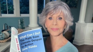 Jane Fonda em foto publicada no Instagram 