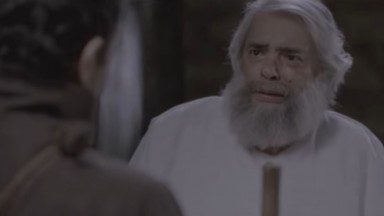 José Rubens Chachá em cena de Reis como Eli 