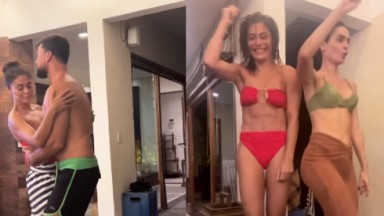 Juliana Paes publica vídeos dançando em casa em pleno Carnaval 