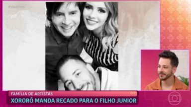 Junior ao vivo na Globo 