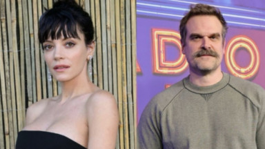 Lily Allen e David Harbour 