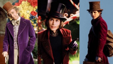 As três versões de Willy Wonka nas telonas 