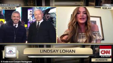 Lindsay Lohan em entrevista à CNN 