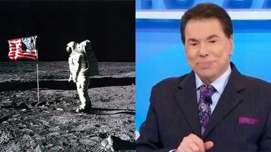 O homem na Lua e Silvio Santos 