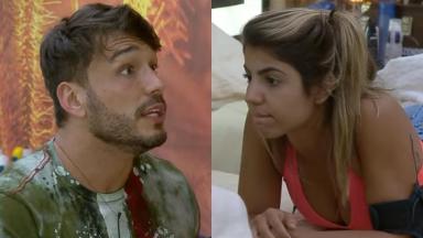 Hariany falou sobre o que sente de Lucas Viana no reality show A Fazenda 2019 