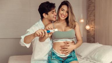 Lucas Veloso anuncia primeira gravidez da namorada, Gessica Muniz 