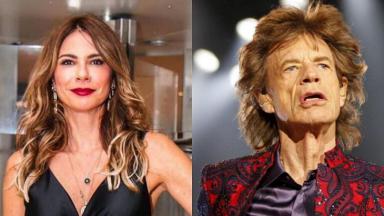 Luciana Gimenez e Mick Jagger 