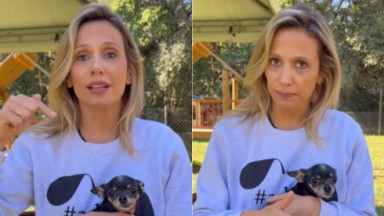 Luisa Mell fez vídeo ao lado de animais resgatados nesta quinta-feira (21) 