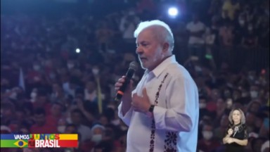 Lula em um evento no Piauí 
