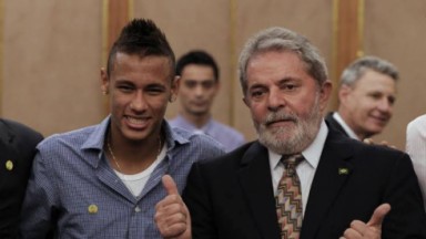 Lula e Neymar 