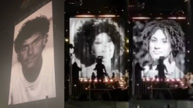 Cazuza, Elza Soares e Marielle Franco aparecem em telões nos ensaios do show de Madonna no Rio de Janeiro 