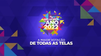 Logotipo da campanha Melhores do Ano NaTelinha 2022 