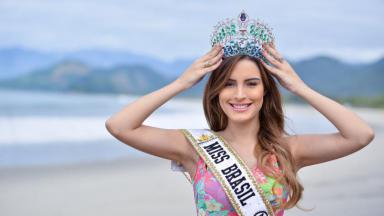 A atual Miss Brasil Mundo, Jéssica Carvalho 