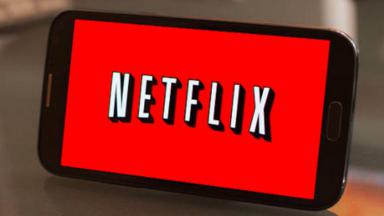 O logo da Netflix 