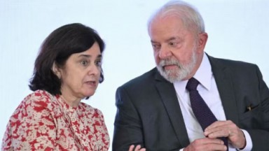 Ministra e Lula 