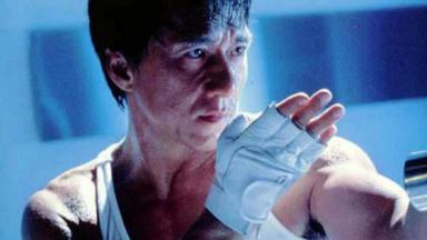 Jackie Chan lutando em O Grande Desafio 