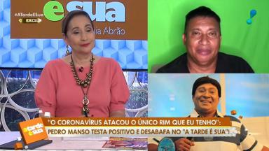 Sônia Abrão entrevistando Pedro Manso na RedeTV! 