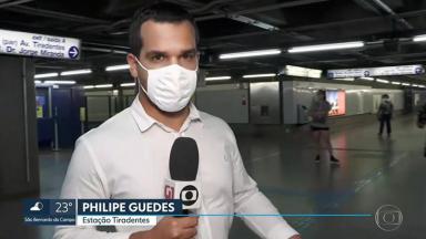 O repórter Philipe Guedes retorna à Globo após se recuperar do coronavírus 