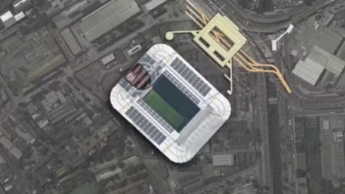 Estádio do Flamengo em foto 