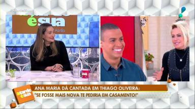 Sônia Abrão falou sobre Thiago Oliveira no A Tarde é Sua 