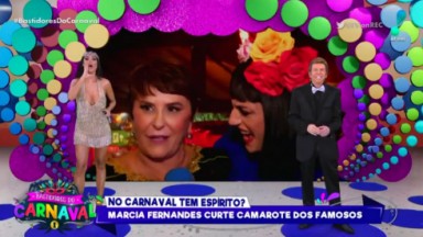 Márcia Sensitiva no Bastidores do Carnaval da RedeTV! 