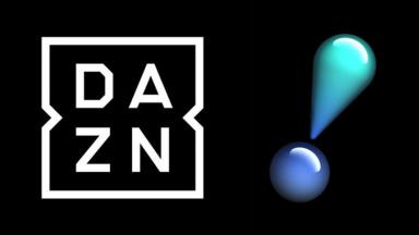 Logos da DAZN e RedeTV! 