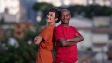 Renata do Carmo e Zu Moreira apresentam o Rolê Ao Vivo na Globo Minas 