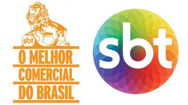 Logos do Melhor Comercial do Brasil e SBT 