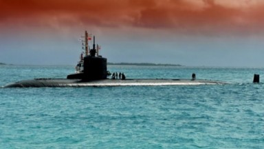 Submarino naufragado 