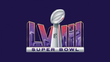 Logo do Super Bowl 2024 