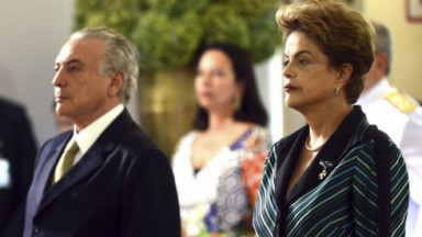 Temer e Dilma em foto 