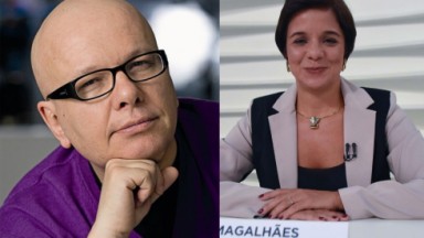 Marcelo Tas e Vera Magalhães, da TV Cultura 