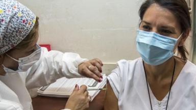 Argentina iniciou vacinação 