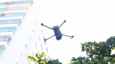 Drone faz captação de imagens em 4k para combater a Dengue. Foto: Raimundo Rosa 