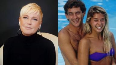 Xuxa namorou Ayrton Senna; anos depois, ele ficou noivo da então modelo Adriane Galisteu 