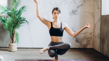 Praticante de Yoga  