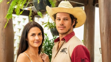 Paula Barbosa e José Loreto na novela Pantanal, em reta final na Globo 