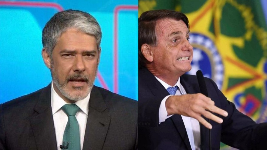Resumão: Bonner critica Bolsonaro e atriz é demitida da Globo
