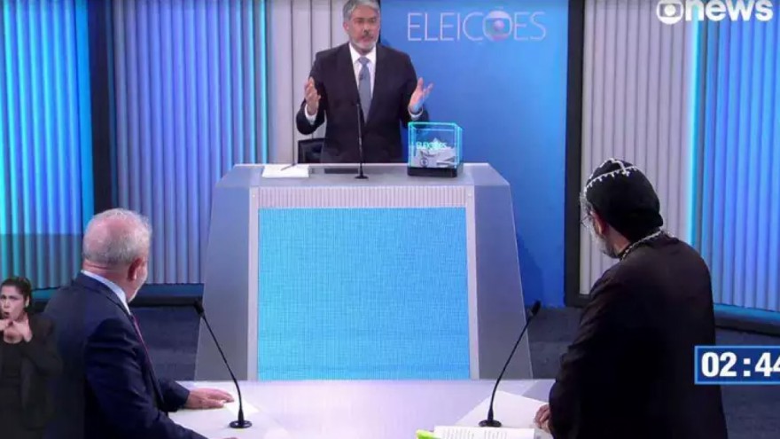 Debate na Globo alcança quase 50 milhões de pessoas
