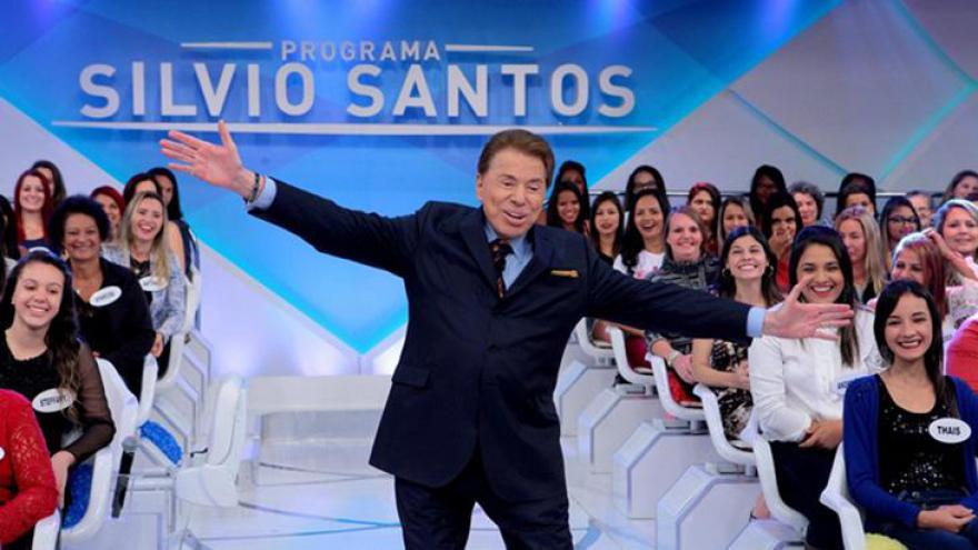 Silvio Santos apresenta o Programa Silvio Santos há 60 anos