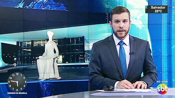 \"SBT Brasil\" é o segundo telejornal mais visto do horário nobre e \"SBT Notícias\" lidera
