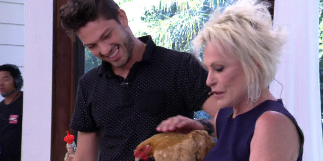 \"BBB17\": Luiz Felipe mostra arrependimento, discute com Mayla e ganha galinha