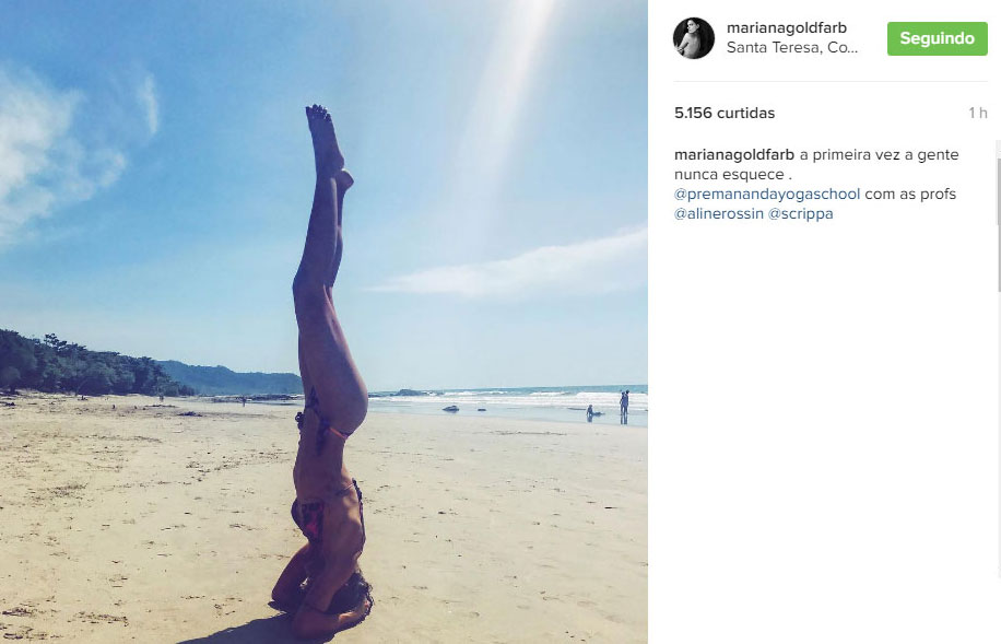 Namorada de Cauã faz mesma pose de Grazi e fãs comentam: \"coincidência\"