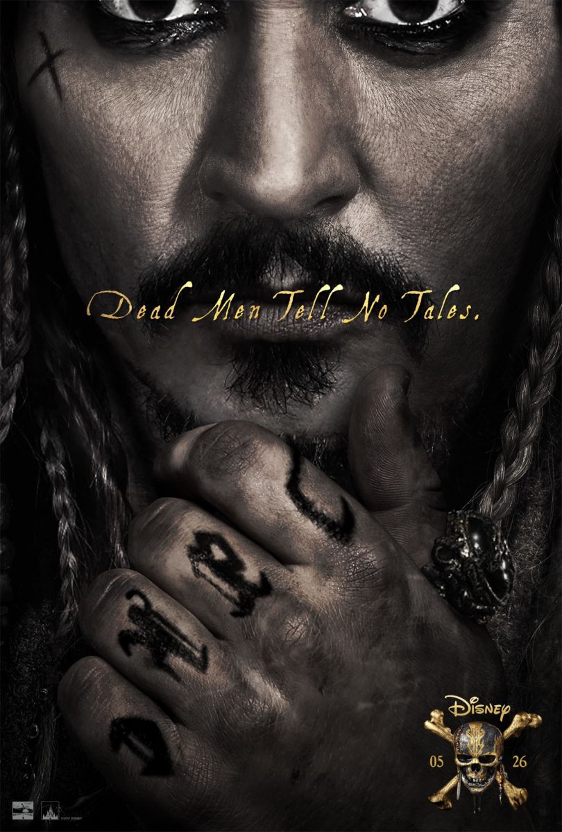 Jack Sparrow aparece em novo teaser e pôster de \"Piratas do Caribe 5\"