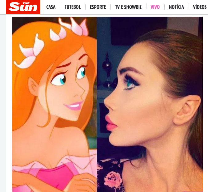 Mulher faz cirurgias plásticas para se parecer com personagem da Disney
